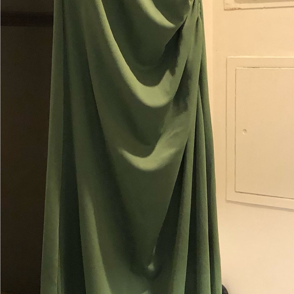 Spring green dress